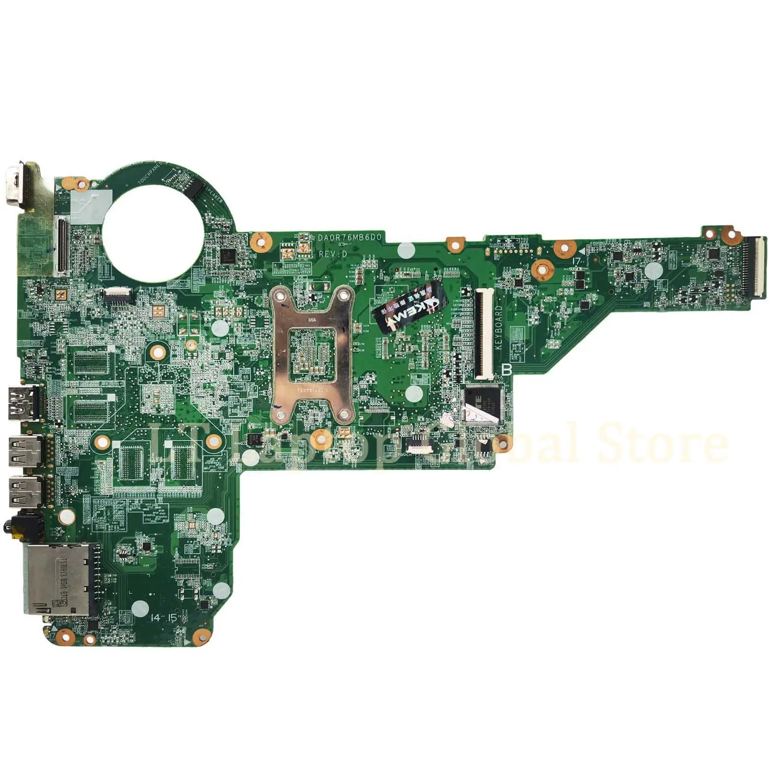 DA0R76MB6D0 Mainboard For HP Pavilion 17-E 15-E 731534-001 731534-501 Laptop Motherboard A6-5200 CPU DDR3 100% TESED OK