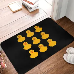 Rubber Duck Anti-Slip Doormat Living Room Mat Cool Duck Bath Toy Gift Hallway Carpet Welcome Rug Indoor Decor