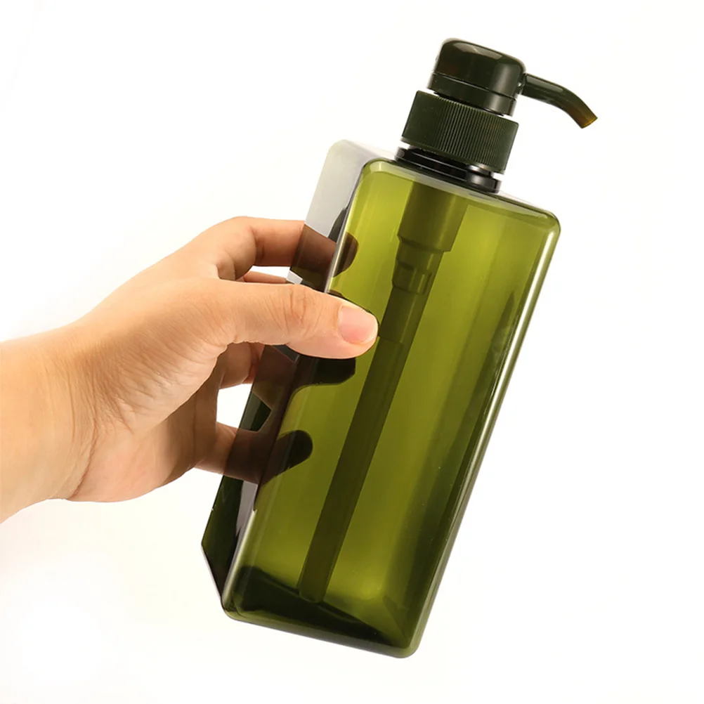 2 Pcs 280ml Square Plastic Bottles Reusable PETG Safe for Shampoo Shower Gel Hand Soap Travel Friendly Toiletries