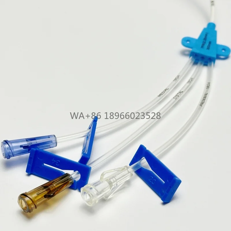 kit-de-catheter-central-jetable-a-3-lumieres-consommables-medicaux