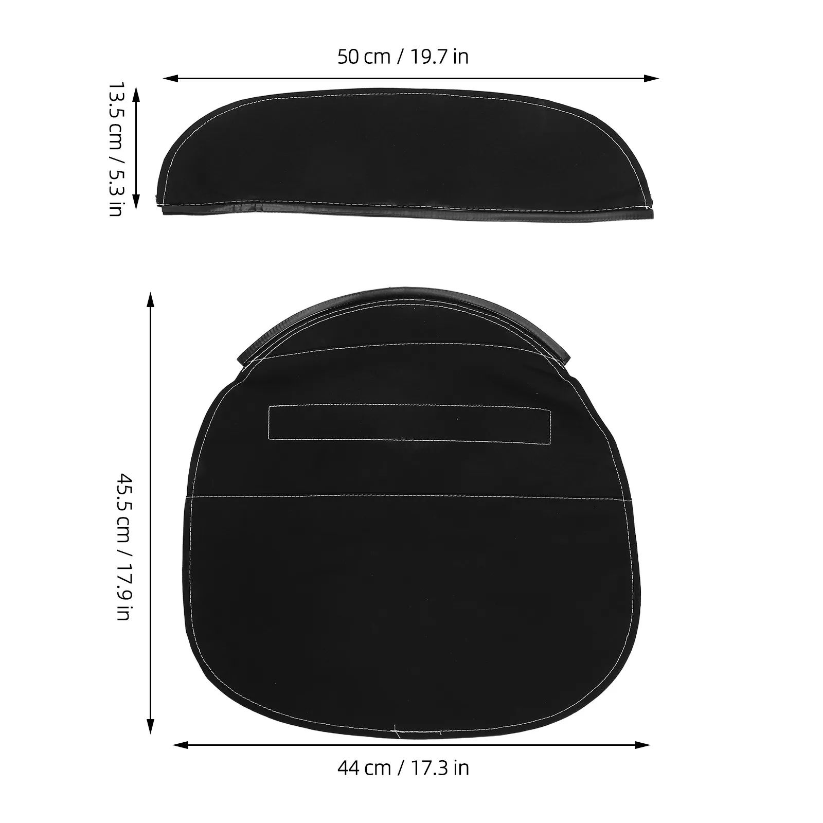 Fr Cotton Welding Hood Covers Fire Resistant Black Neck Protector Safety Neck Guard Protective Welding Cover