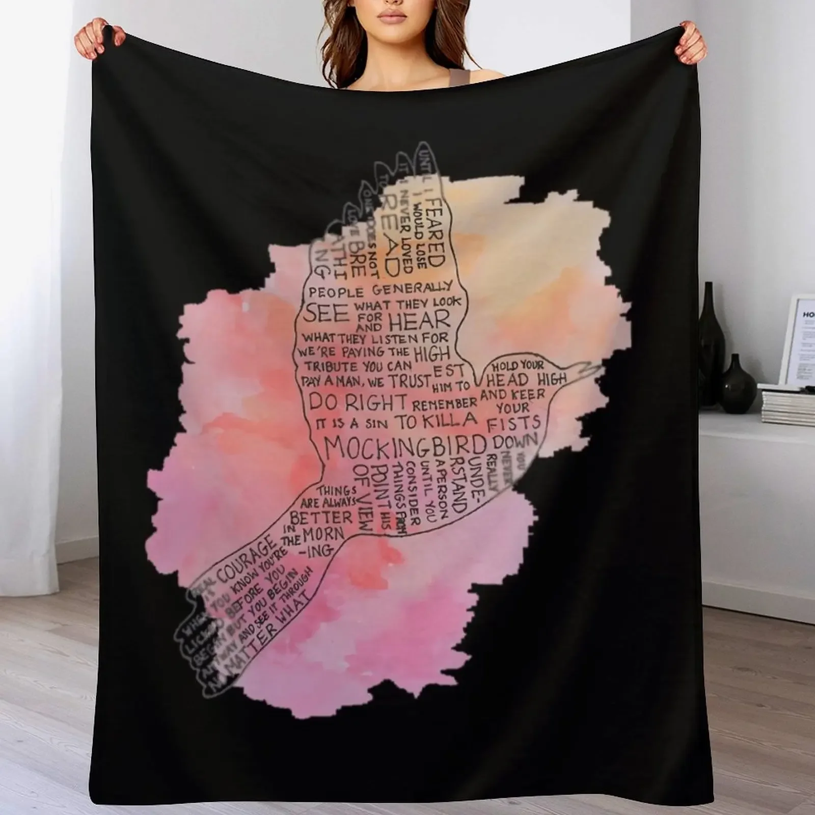 

To Kill A Mockingbird 1\t Throw Blanket Summer Beddings heavy to sleep Decoratives Luxury Blankets