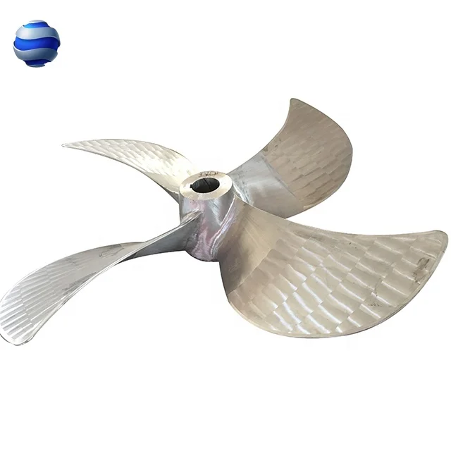 Marine Stainless Steel Bronze Outboat Propeller 3 4 5 Blades Boat Truster Propeller For Water