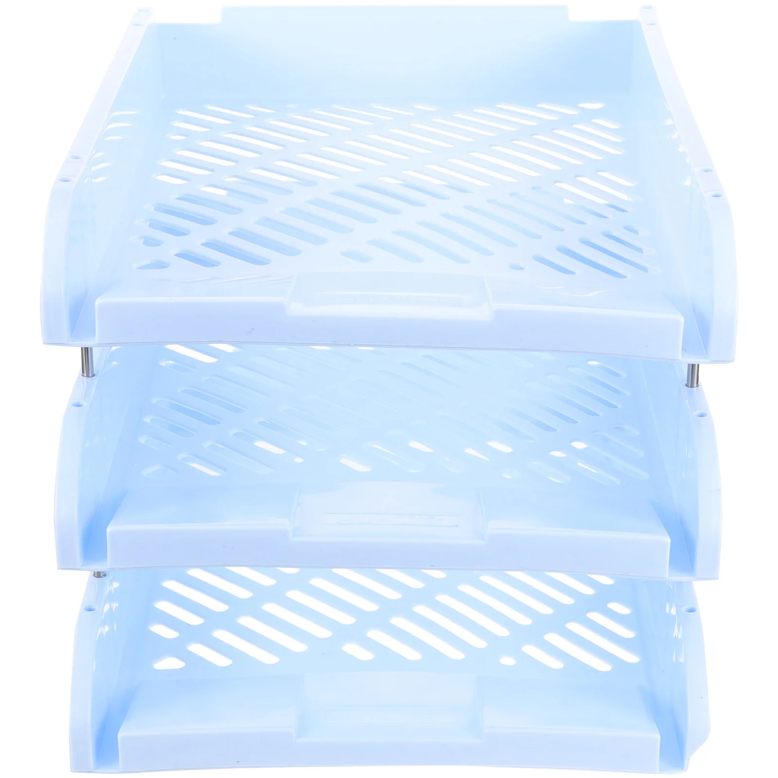 

3-Tier Desk File Organizer Paper Tray Desktop Organizer for Office School Home Document Storage Tray Printer Paper Holder