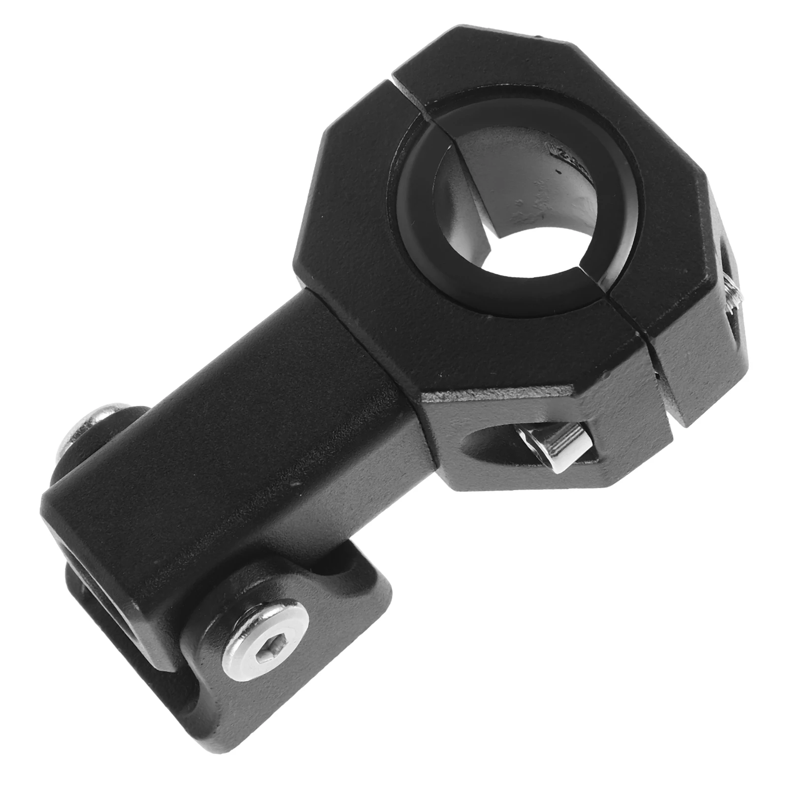 

Universal Motorcycle Spotlight Bracket for LED Bar Headlight Adjustable Angle Clamp Fits Various Tubes