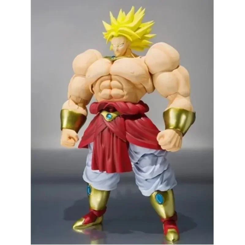 Original Bandai Dragon Ball Z Figure Anime Exclusive Action Figurine Super Saiyan Broly Dolls  Model Gift Toys