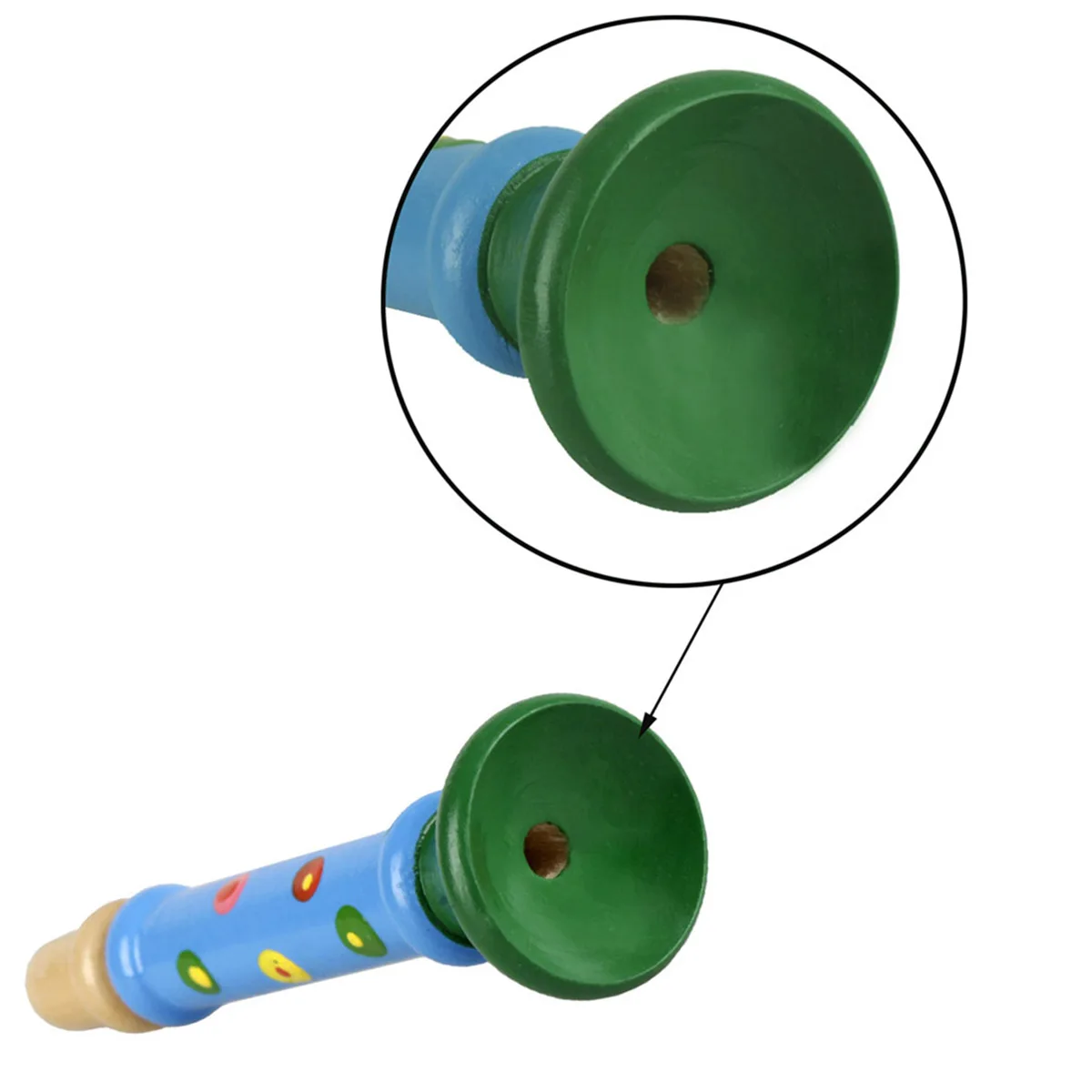 

wooden trumpet music instrument trumpet for Orff teaching Small trumpet