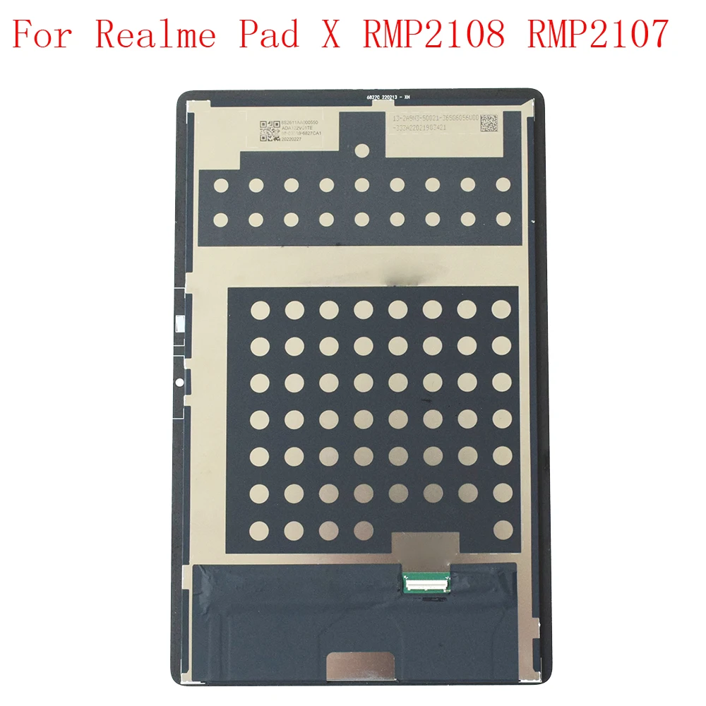 

New LCD 11inch Display LCD For Realme Pad X RMP2108 RMP2107 5G WIFI Touch Screen Digitizer With Lcd Display Assembly