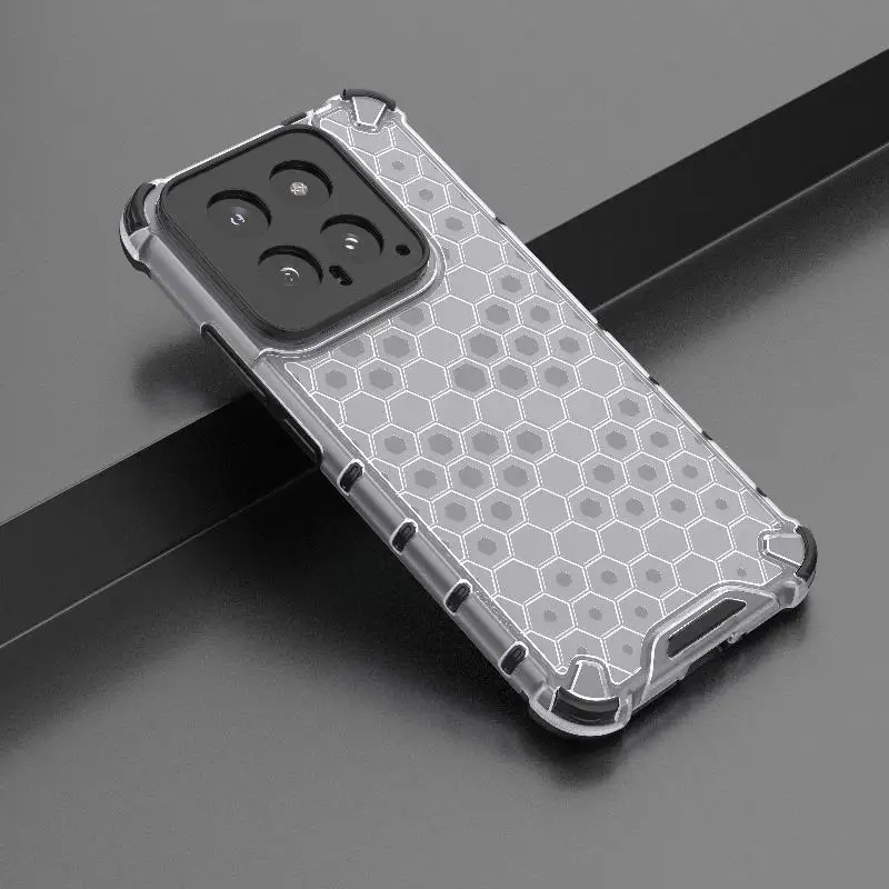 2 in 1 Full Protection Shockproof Case For Xiaomi Mi 11 12 Lite 13 14 10T 11T 12T 13T Pro Poco F5 F4 F3 Translucent  Armor Cover