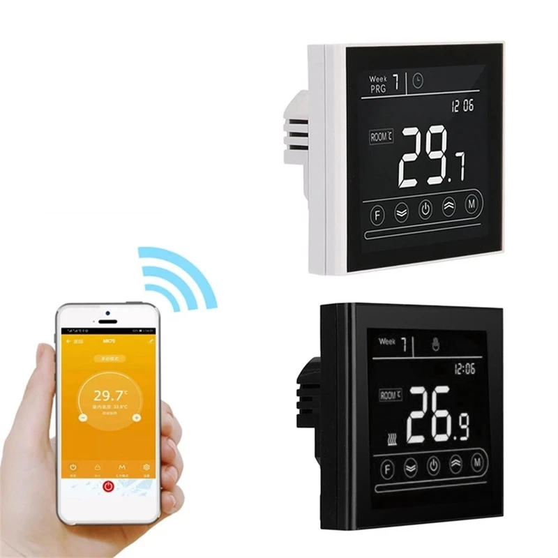 MAKE-Tuya สมาร์ทอัจฉริยะ Wifi Thermostat ไฟฟ้า/น้ํา/หม้อต้มแก๊สชั้นอุณหภูมิความร้อน Controller 16A