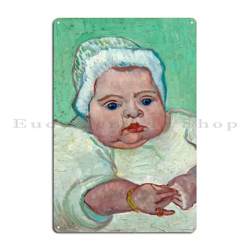 Van Gogh Baby Marcelle Metal Sign Printing Garage Club Party Home Plaques Tin Sign Poster