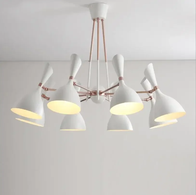 

Europe Northern post modern iron horn chandelier creative designer simple model room study dining room bedroom living room lamp