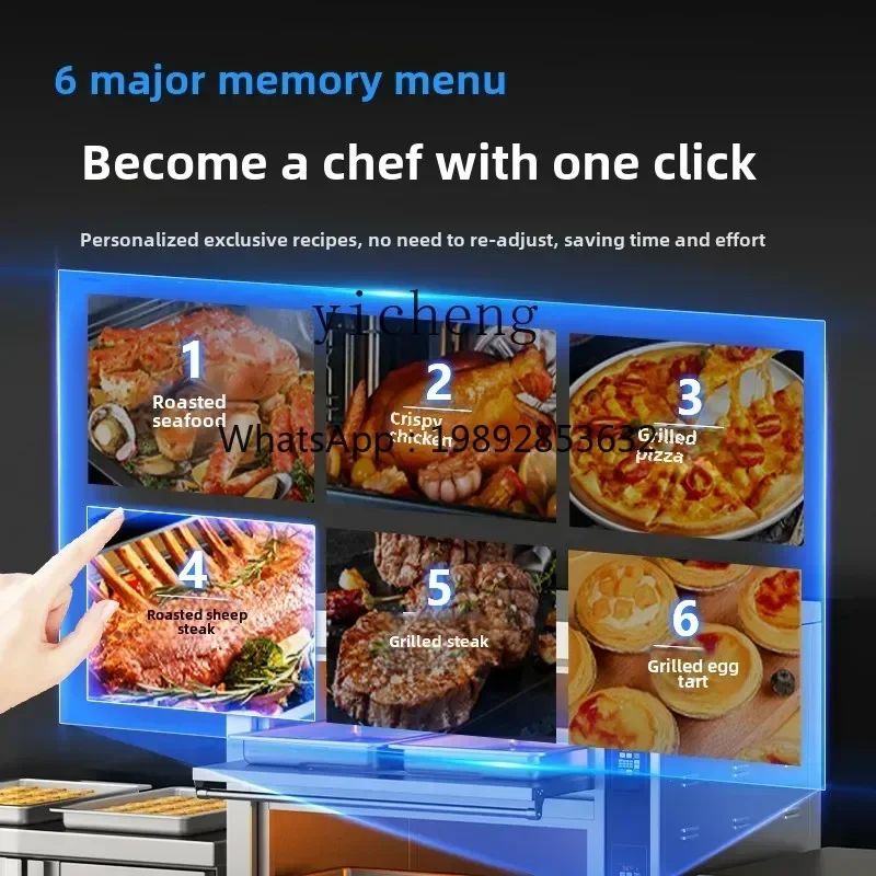 ABB   electric oven commercial electric heating gas large capacity oven one layer bread baking oven