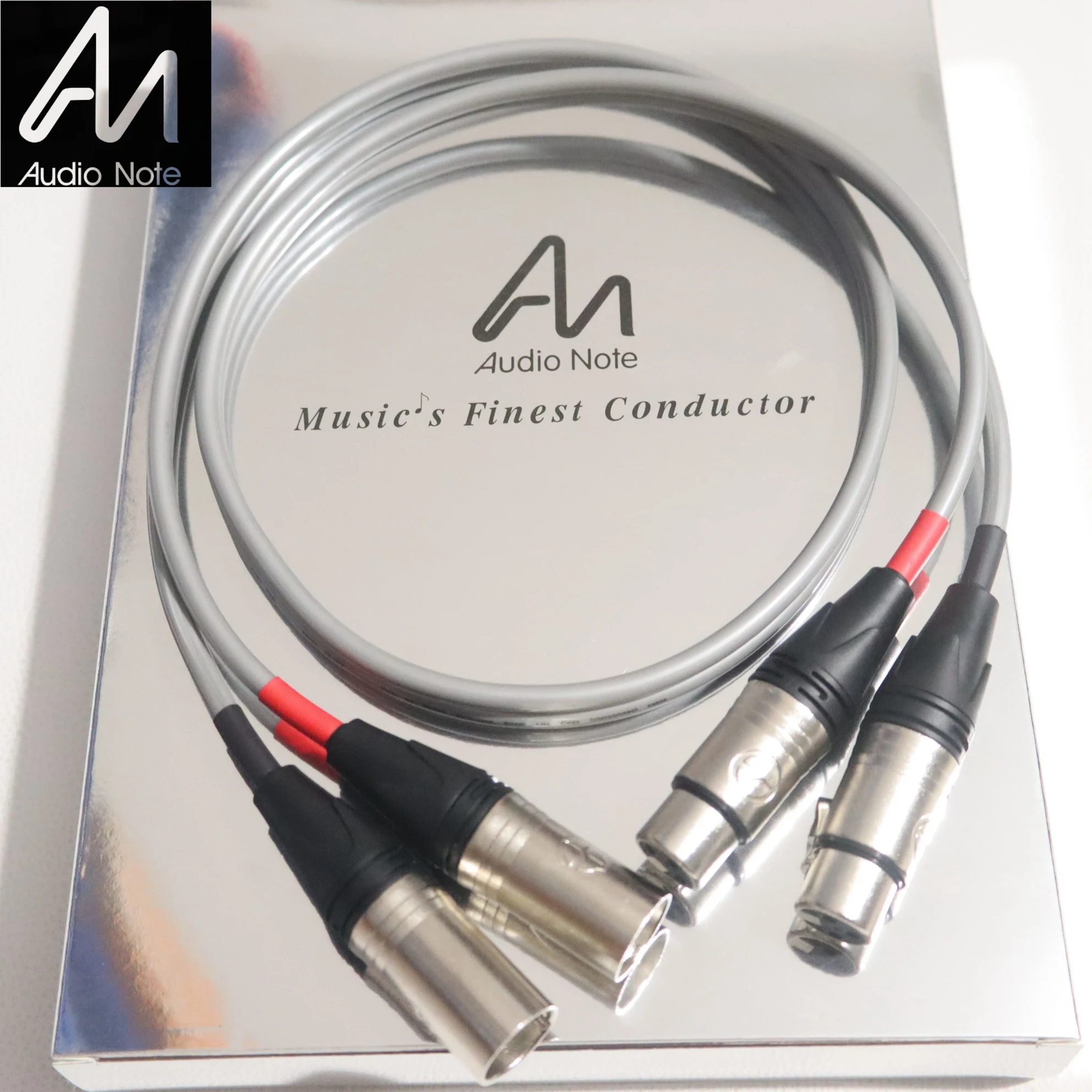 

Audio Note flagship AN-Vx XLR Audio Cables 4N Sterling silver High Fidelity Audio Balance Cable with original box made in UK