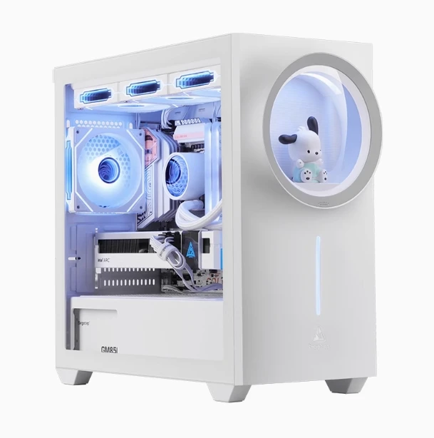 

Xingu Dimensional Cabin 1 Glass Side Through Computer Chassis MATX Desktop Game Console 360 Water Cooled Chassis