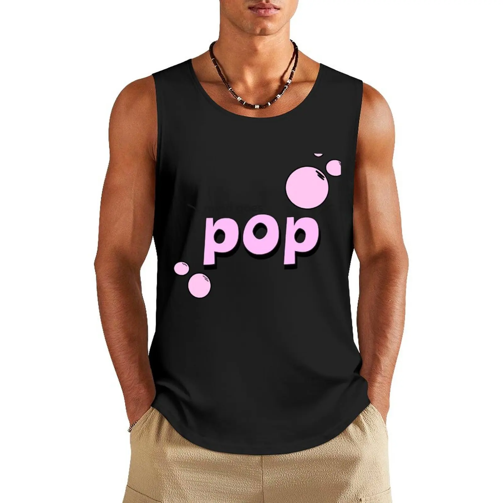 

Mind Bubble Tank Top men gym clothing t-shirt Men's Muscle fit Short sleeve