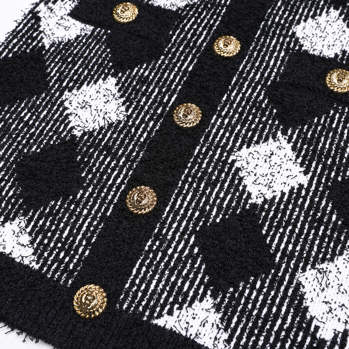 Spring And Autumn New Fashionable Temperament Commuter Woolen Heavy Industry Knitted Mingyuan Women's Bag Hip Short Dress