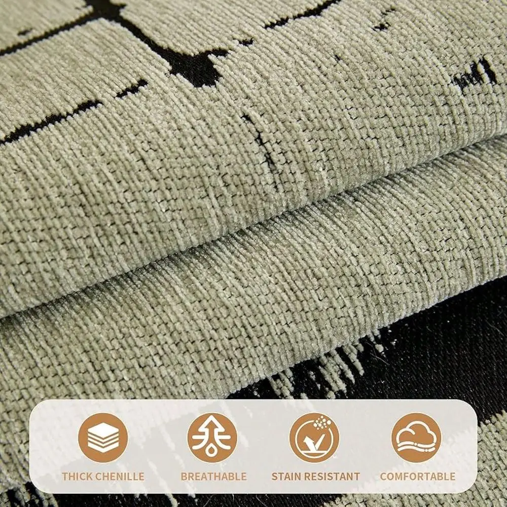 AntiSlip Soft PetFriendly Sofa Cover Dog Chenille MultiUse Protector Cover Washable Khaki, 91134