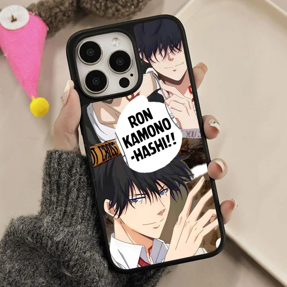 

Чехол для телефона с аниме-дизайном Камонохаши Рон для iPhone 17 16 15 14 13 12 11 Air Pro Max Plus, матовый, цветной, для мобильных телефонов
