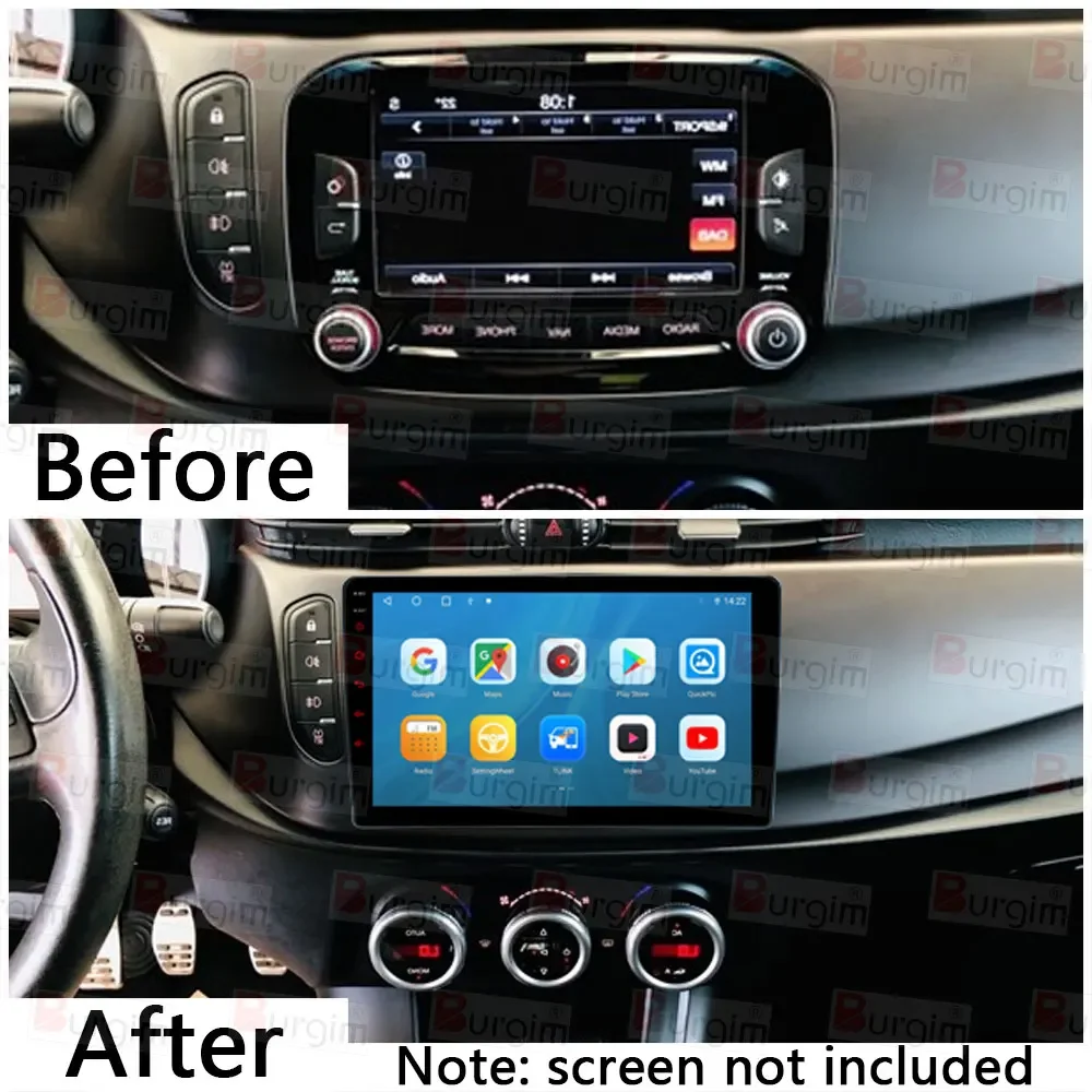 Kit De Montage Autoradio 2DIN Argenté Pour Alfa Romeo Giulietta 2010-2013 - Installation Facile Et Parfaite