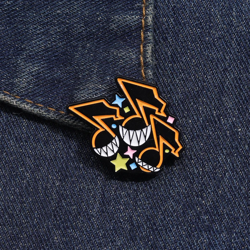 Cartoon Anime Enamel Pins Game Goddess Brooches Metal Backpack Clothing Lapel Badge Jewelry Gifts For Kids Friends