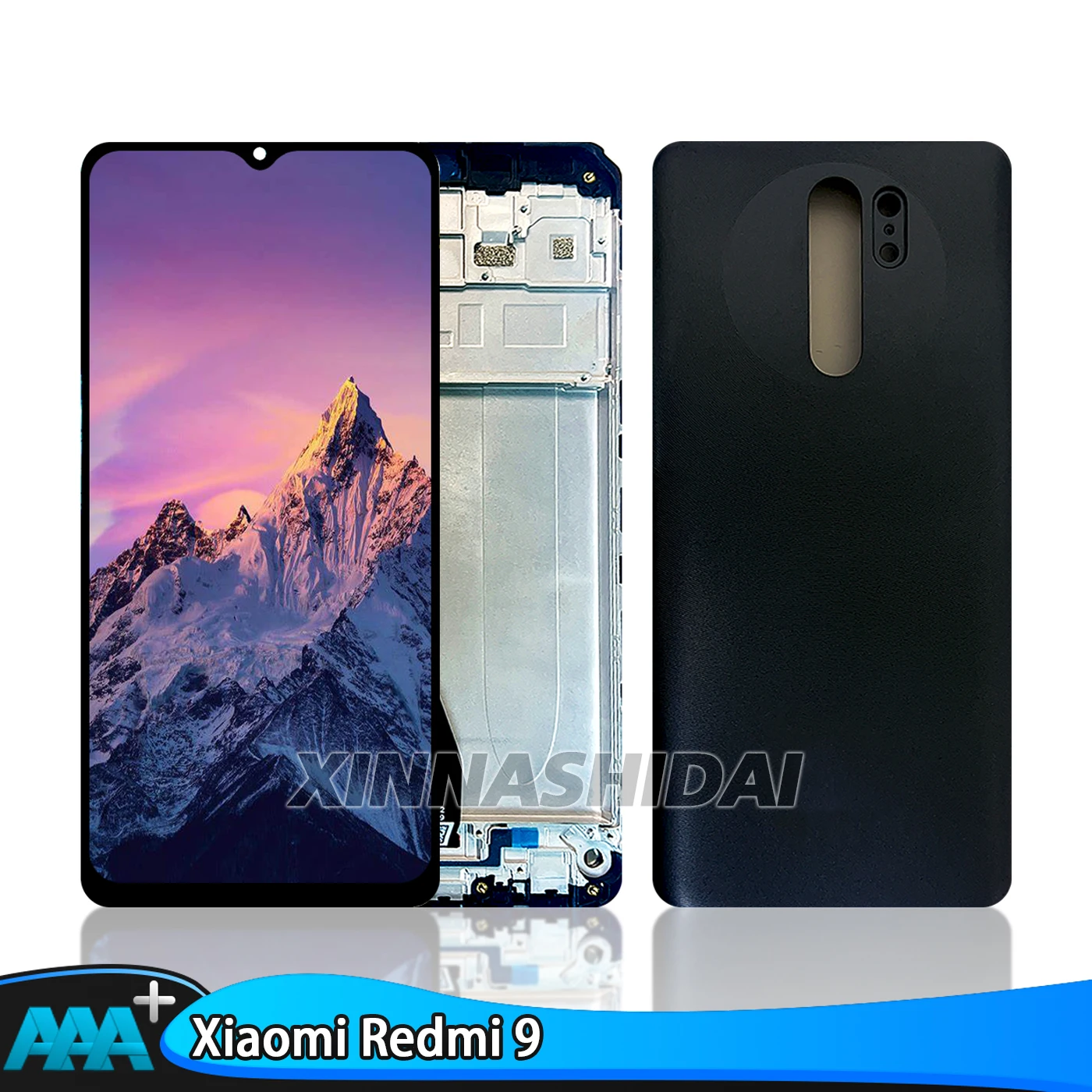 tela-com-capa-de-moldura-para-xiaomi-redmi-9-tela-lcd-de-alta-qualidade-tela-de-toque-digitador-peca-de-substituicao