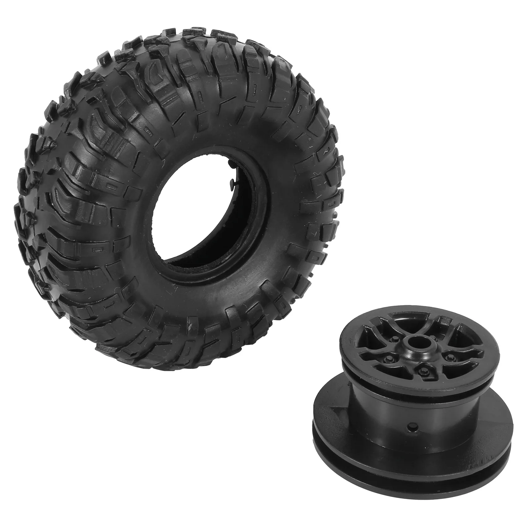 4 Pcs RC Car Tires Wheels Rims Set For MN D90 D91 RC Car Spare Parts Crawler Car Assembled Tyre For Truck Parts & Accessories-Y4