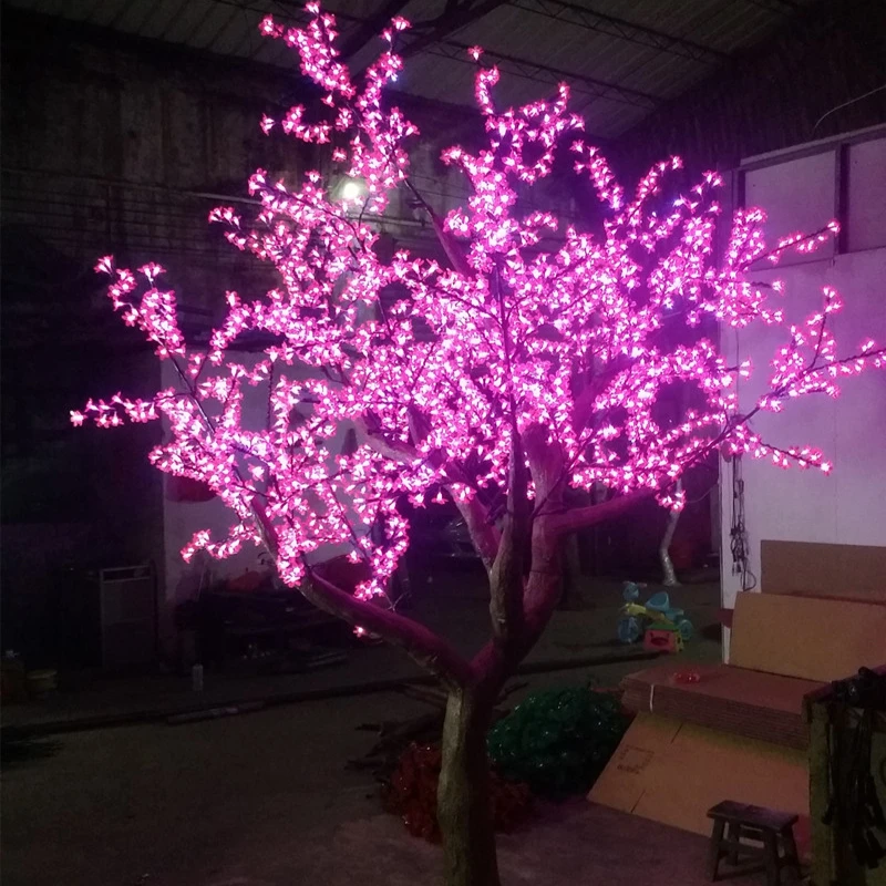 

Cherry blossom tree lamp luminous tree simulation landscape garden decoration outdoor waterproof garden engineering lighting