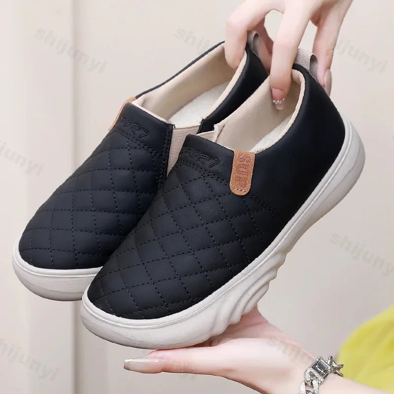 

Women's Shoes Anti Slip Thick Soled Loafers Lightweight Spring Autumn Casual Sports Shoes Fashion Soft Soled Mother's Shoes