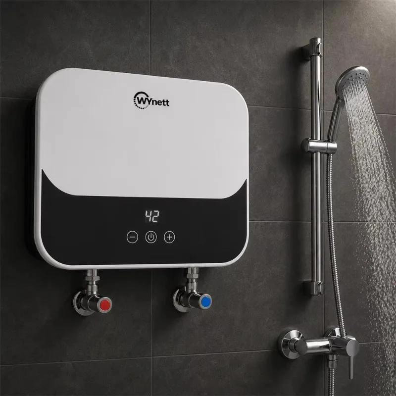 Low Power Intelligent TouchControl Kitchen Water Heater Instant Electric Tankless Water Heater Geyser for Kitchen Bathroom