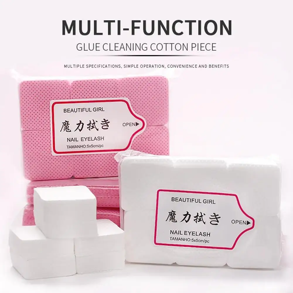 Fussel freier Nagellack Magic Remover Baumwoll tücher UV-Papier Maniküre Gel Art Cleaner Nagel werkzeuge Entferner Reinigung Poliers pitzen e6r3