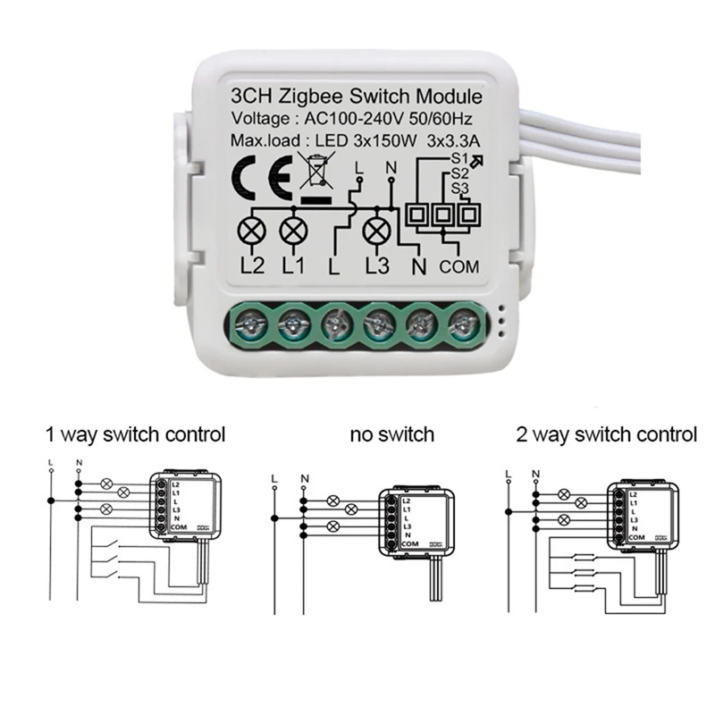 Tuya Zigbee inteligentny moduł przełączający przekaźnik inteligentne sterowanie bezprzewodowe kompatybilny z Alexa Home Yandex Alice