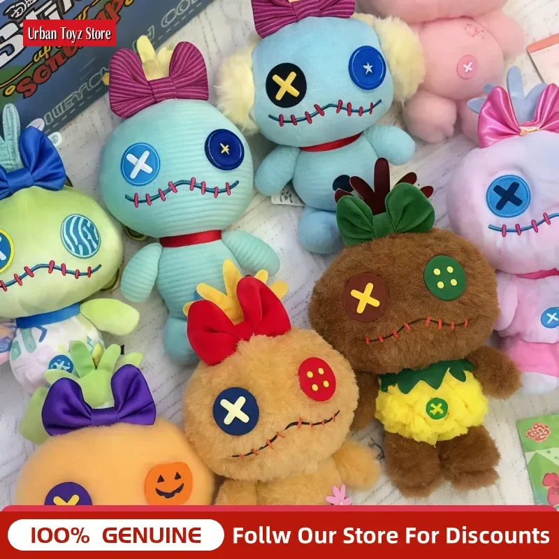 Genuine Hot Toys Stitch Up Your Scrump Cosbi Series Blind Box, Soft Squishy Plush Doll Surprise Festival Gift For Fans