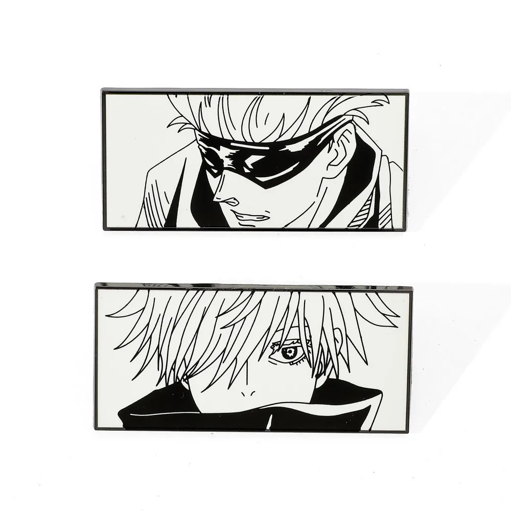 

1 Set Hot-blooded Anime Jujutsu Kaisen Brooch Badge Brooch Vitality Satoru Gojo Brooches for Women Men Jewelry Accessorie Gift
