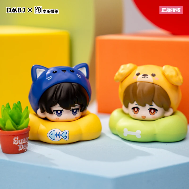 

Dmbj Time Raiders Mini Blind Box Serise-забавная коллекция мультфильмов, настольное украшение Wuxie Zhang Qiling, идеальные подарки на день рождения и Рождество