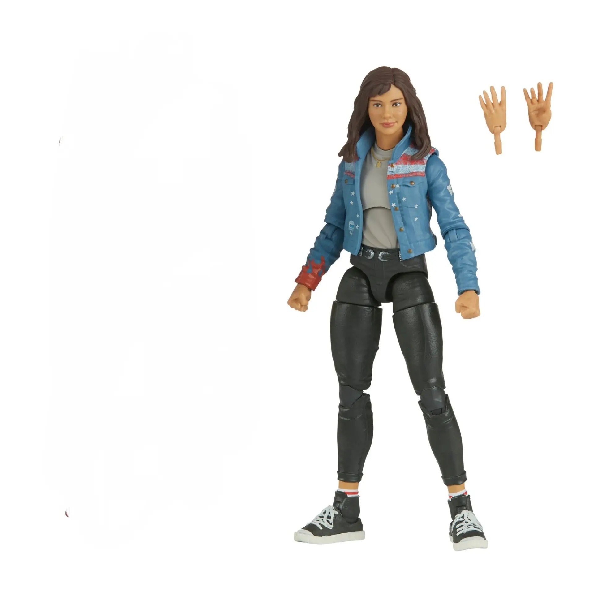 Figura de acción suelta Marvel Legends America Chavez Rintrah Wave de 6"