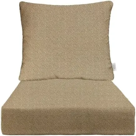 Sunbrella Deep Seating Cushion with Pillow Back | 24
