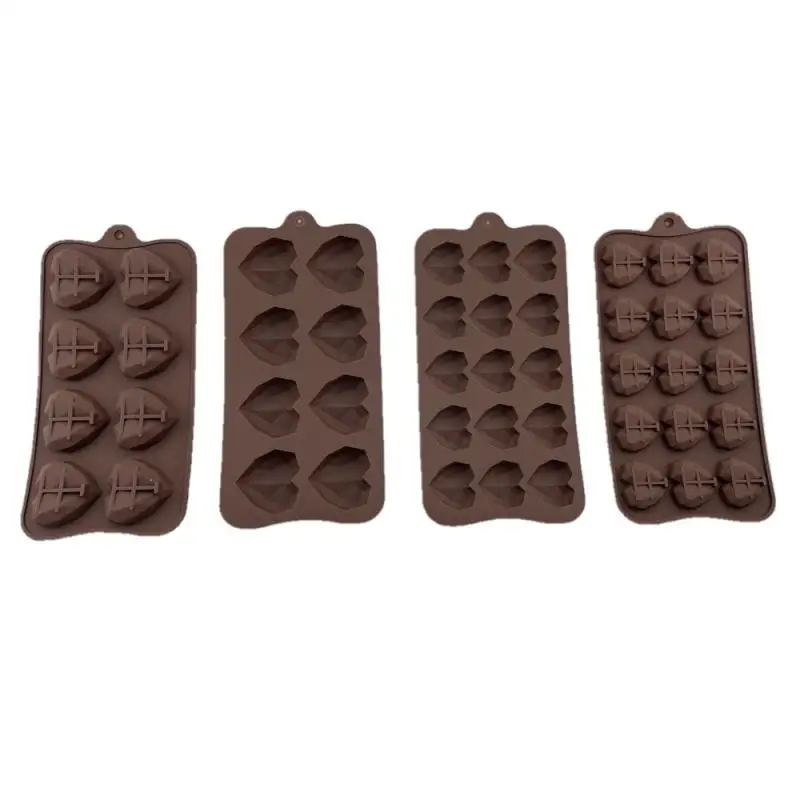 Amore Stampo da forno in silicone San Valentino Capodanno Ramadan Festa della mamma Stampi per caramelle al cioccolato fai da te Accessori da forno Stampi per torte