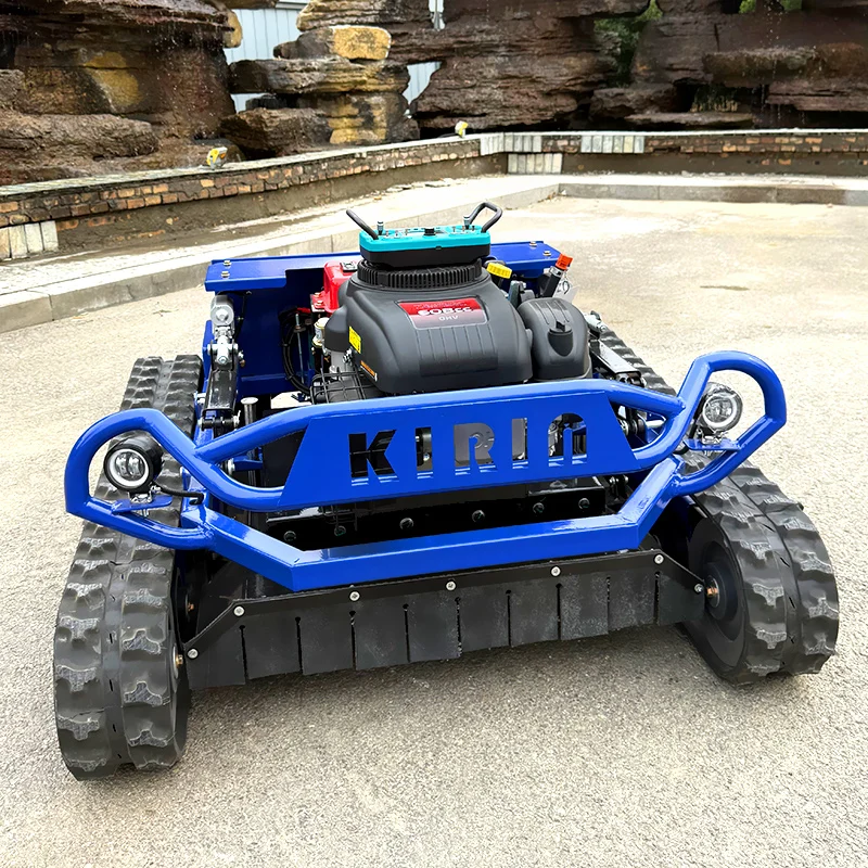Customized Robot Crawler Remote Control Lawn Mower With CE EPA Certificate Factory Cheap Grass Cutter