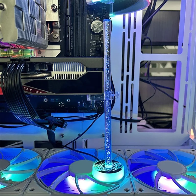 Braket Kartu Grafis PC Desktop 5V 3Pin ARGB Braket Kartu Grafis untuk PC Desktop