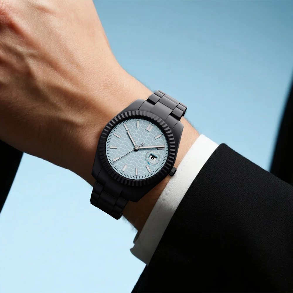 Middle Eastern Fashion Arabic Dial Men's Watch Casual Silicone Strap Quartz Watch