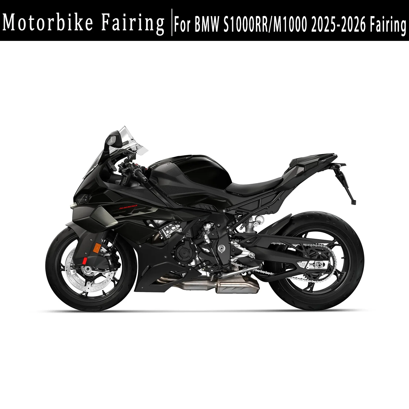 New motorcycle fairing, suitable for BMW S1000RR, S1000, M1000 2025-2026 fairing kit 25-26, includes complete fairing and body