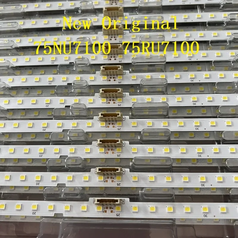 แถบไฟ LED สำหรับ Samsung BN61-15487A BN96-46078A UN75NU7100 UN75NU6950 UN75RU7100 UN75NU6080F UE75NU7100 75RU7100