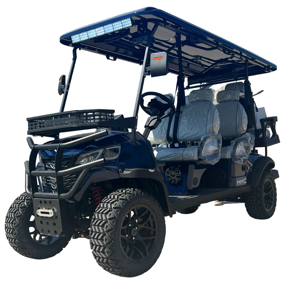 

Best Hot Sale 48/60/72V Lithium Battery Golf Car 2 4 6 8 Seater Off Road Beach Buggy Electric Golf Cart