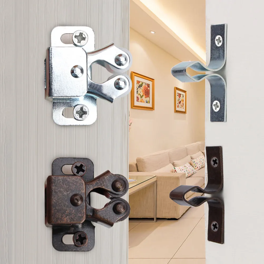 20Pcs Roller Catch Cabinet Door Latch Heavy Duty Cold Rolled Steel Smooth Tight Secure Closure for Rv Cabinet Bathroom Pantry