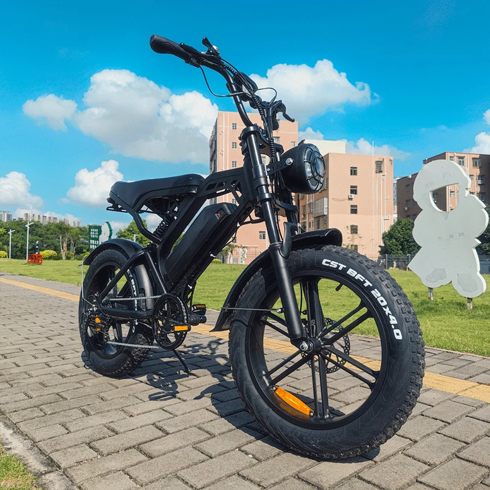 Eu Warehouse E-Bike 48V 750W 1000W 12.5Ah Electr Dirt Bike Off-Road City Ebike Adults Fat Tire Hybrid Electric Bicycle