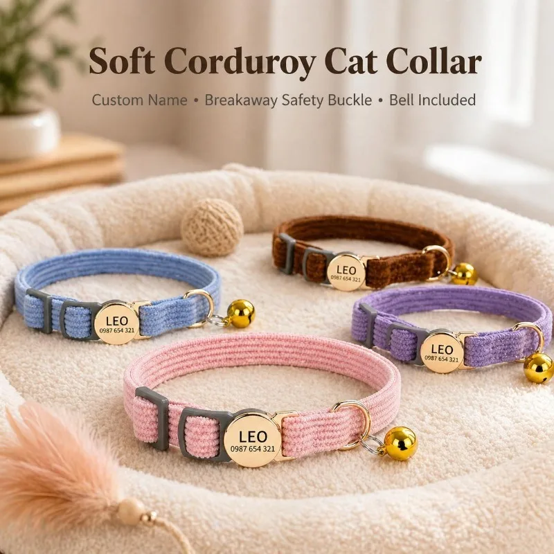 Yellow Cat Collar - Cartoka