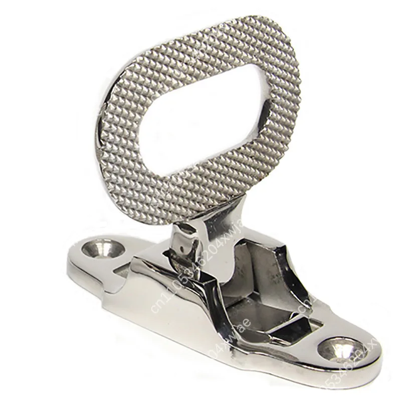 Marine Stainless Steel Pointed Footrest Pedal Boat Deck Step Board for Yacht Hardware