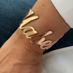 Personalized Name Women's Bracelet Stainless Steel Strange Bracelet Personalized Pendant Bracelet Valentine's Day Jewelry Gift