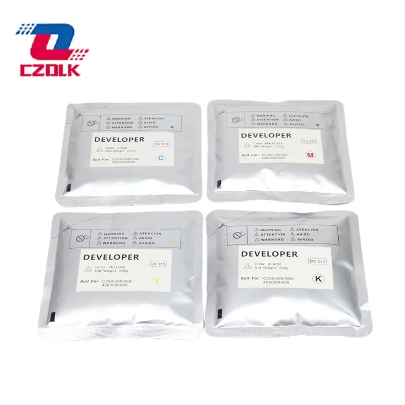 

1 новый совместимый разработчик DV313 DV 313 для Konica Minolta Bizhub C258 C308 C368 C458 C558 C658 C 258 308 368 458 558